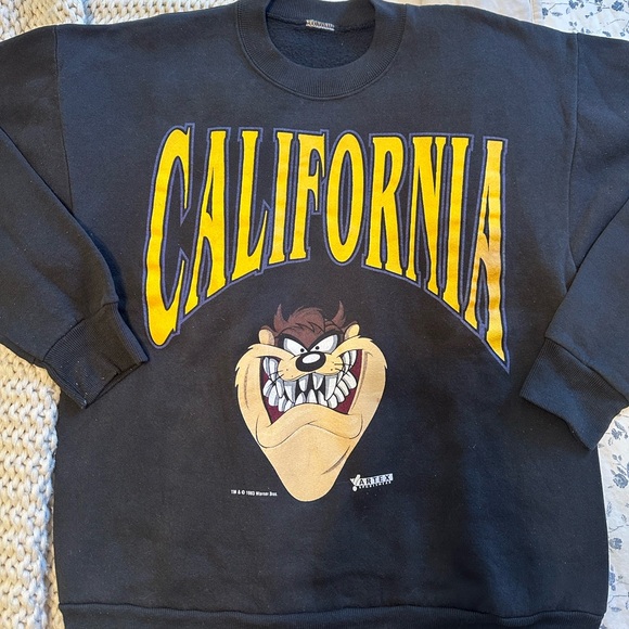 VINTAGE Tasmanian Devil California Crewneck - Picture 2 of 3